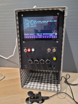 The SpyRadio replica, for learning and practicing morse code over the internet